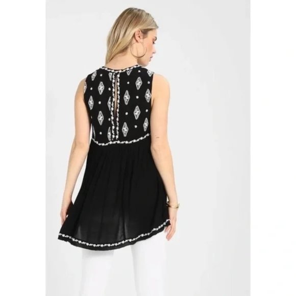 Free People Diamond Embroidered Tunic - Picture 6 of 9